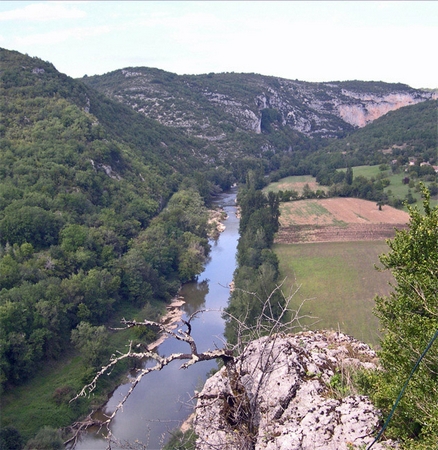 Aveyron1981 The Aveyron Toward la Corniche